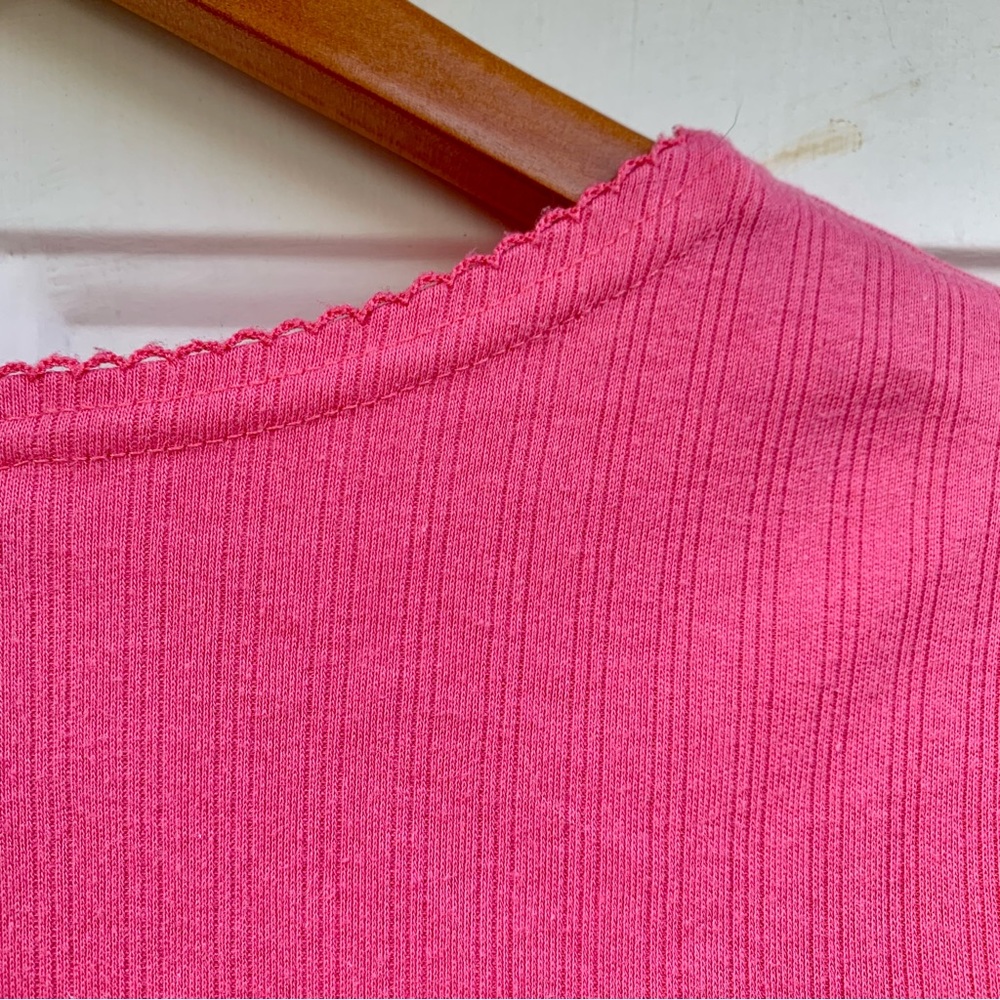 Pink Cottagecore Button Front Top - Picture 9 of 11